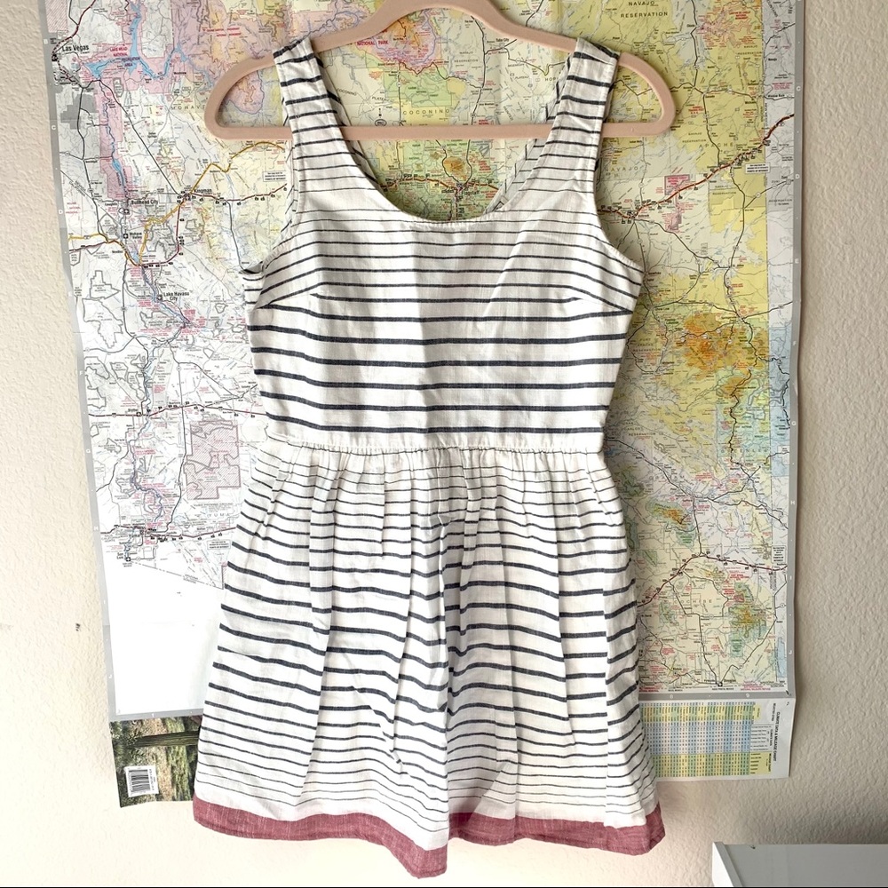 Striped Abercrombie and Fitch Dress Small